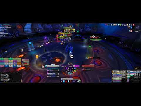 Vigilant vs Mythic Za'qul (Shadow Priest PoV) Burn Strat
