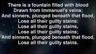 There Is A Fountain Lyrics
