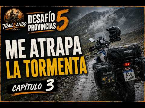 La tormenta nos atrapó en plena montaña | Etapa 3 LA RIOJA, CFMOTO450MT