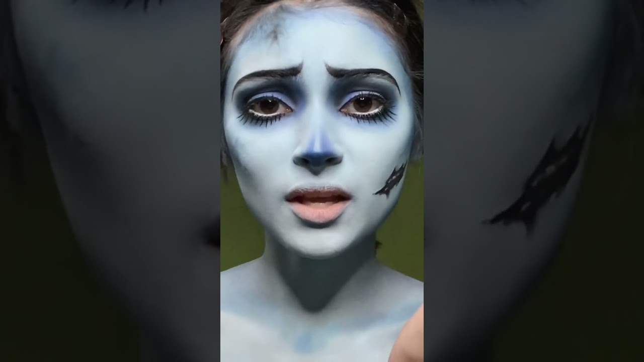 Corpse Bride Makeup #halloweencostume #corpsebride #makeup #makeuptutorial