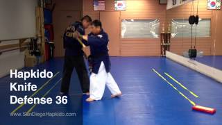Hapkido Knife Defense 36