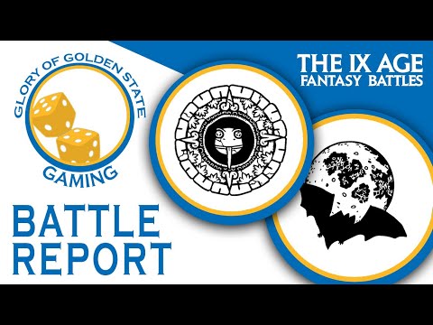 Saurian Ancients v Vampire Covenant - GGG 119 9th Age Battle Report