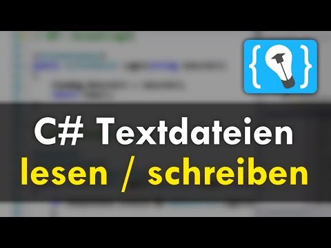 C von Textdateien lesen und auf diese schreiben Tutorial Deutsch