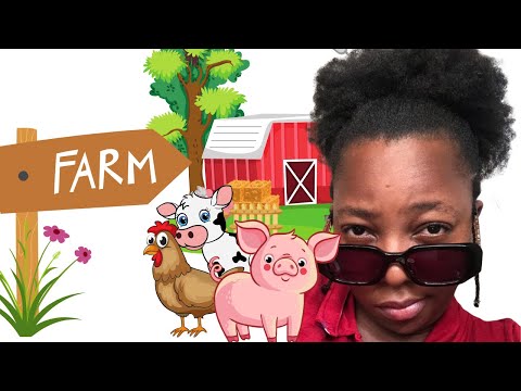 Toddler learning with Kaylene - Farm Animals - Learn Animals