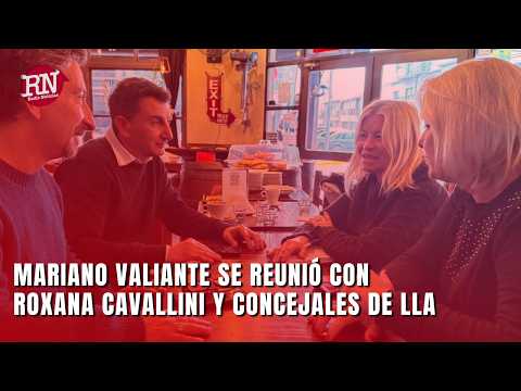 Mariano Valiante se reunió con Roxana Cavallini y concejales de LLA