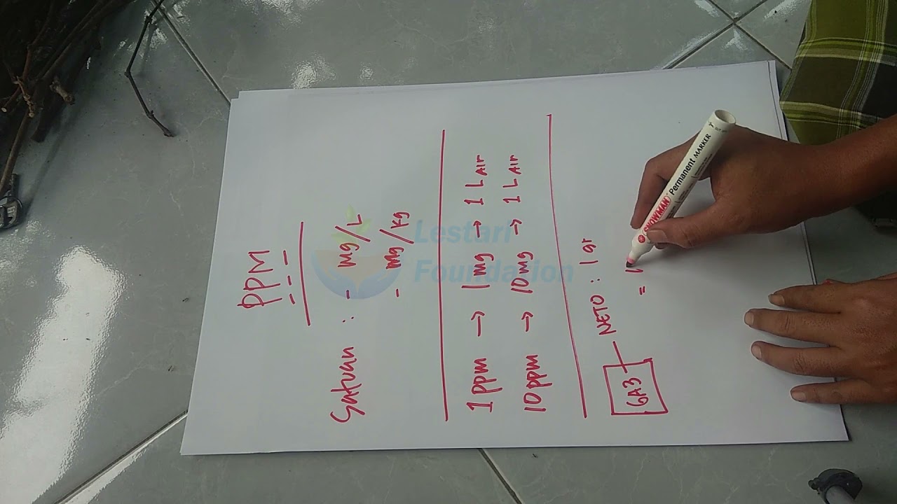 Putar video Menghitung Konversi PPM dengan Mudah sekarang Menghitung Konversi PPM dengan Mudah