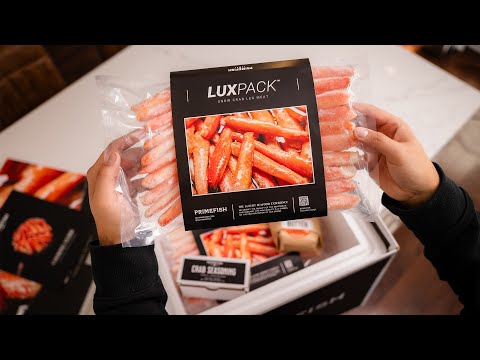 How to Prepare our LUXPACK™ Snow Crab Leg Meat