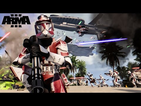 ARMA 3 is the Greatest STAR WARS CLONE WARS Game | 1st CEU ARC Star Wars Arma 3