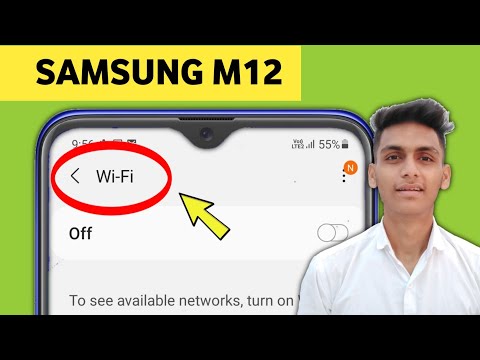 Not Open || How To Fix Wifi Problem In Samsung all Phone And Galaxy M12