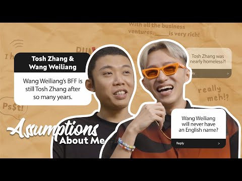 BFF Tosh & Weiliang on Girlfriends, NS and Weiliang's English Name! | Assumptions About Me
