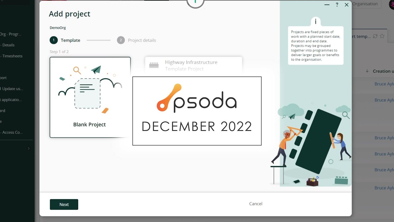 Psoda video What's New thumbnail