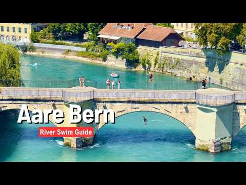 BERN 👙 Aare River swim guide 🇨🇭 2025 — Where to Jump In, What to Pack & How to Float | 4K GoPro POV