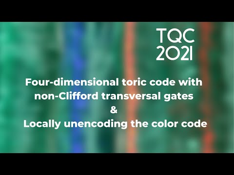 Four-dimensional toric code with non-Clifford transversal gates & Locally unencoding the color code