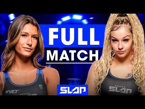 SHE HEADBUTTED THE TABLE! 🤯 | Power Slap 15: Dempster vs Haley J | FULL MATCH