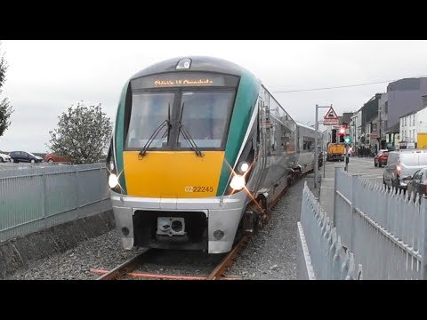 Irish Rail 22000 Class Intercity Train 22245 - Wexford Town, Ireland