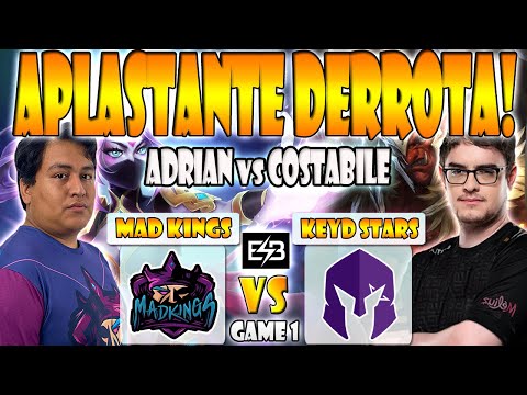 MAD KINGS VS KEYD STARS BO3[GAME 1]ADRIAN, PIPI VS COSTABILE-QUALIFIER SA THE INTERNATIONAL 2023-ESB