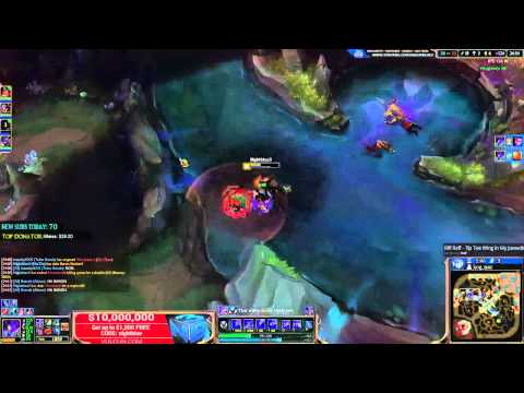 Nightblue3 Kha'zix Baron Steal with style!