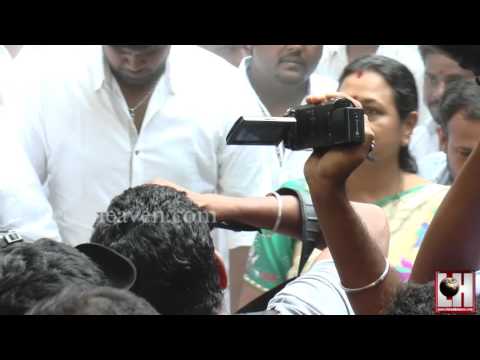 Captain Vijayakanth & Family Casts Vote | Tamil Nadu Election 2016