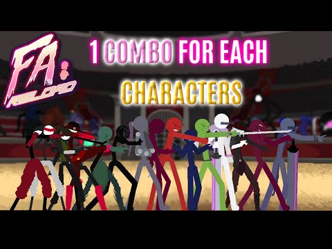 FATAL ART: RELOAD - Damaging Combos That I Could Do On Each Characters