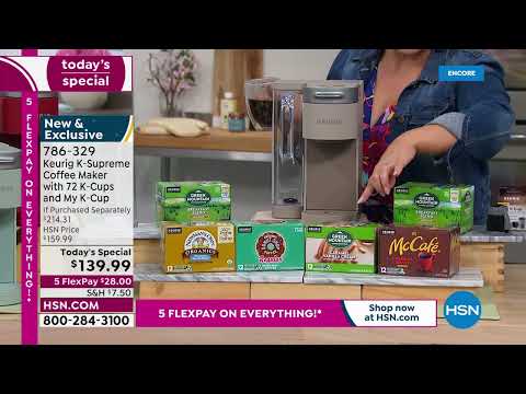 HSN | Kitchen Essentials featuring Keurig 04.02.2022 - 02 AM
