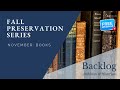 Archival Preservation Series Books