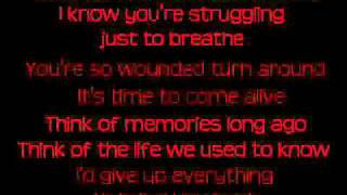 The Letter Black  -  Wounded [HQ with lyrics]