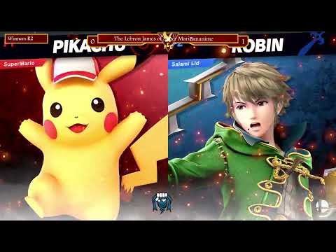 LebronJamesofSuperMario (Pikachu) vs Bananime (Robin) -  Winners Round 2  - Rock the Winds