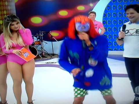 Palhaço sorriso na TV diário