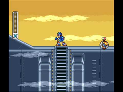 Megaman X3 [PSX] music gravity beetle's stage