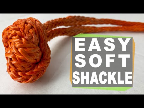 Make an EASY Amsteel soft shackle with overhand knot - includes break tests!