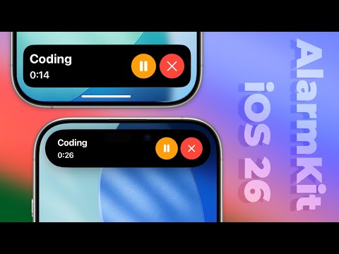 AlarmKit | Live Activities | Xcode 26 | iOS 26 | WWDC 25 | SwiftUI thumbnail