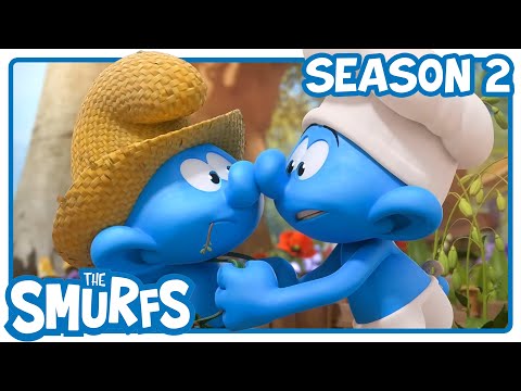 Where is My Missing Pie Ingredient! 🥧 • The Smurfs 3D • Cartoon movies