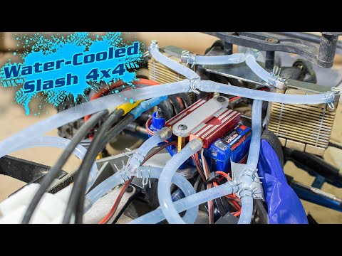 Water-Cooled Slash 4x4 |Ep 5| System Assembled - First Test with Water!!