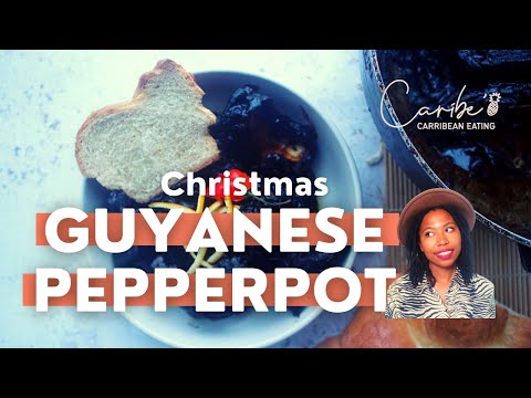 How to make Guyanese Pepperpot | Guyana National Dish | Caribbean Christmas recipe
