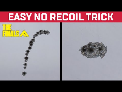 THE FINALS How To Have No Recoil (Easy Trick That Takes 10 Minutes)