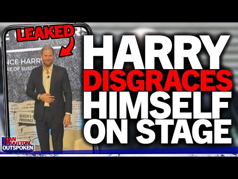 Prince Harry disgraces himself at secret event where photos & video were banned: 