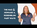 The NAD and Howard A. Rosenblum Part Ways