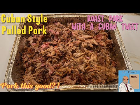 Cuban Style Pulled Roast Pork