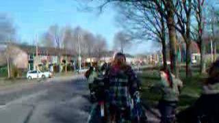 School bike trip. Assen, Netherlands (safe routes to school)