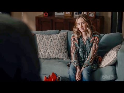 Madison tells Kevin she’s pregnant 4x18 This is Us Justin Hartley Caitlin Thompson