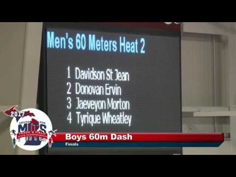 MITS 2017 Boys 60m Dash Final Heat 2