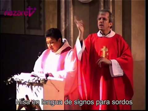 Evangelio y homilía, Domingo de Ramos de 2015 (de nazaret.tv)