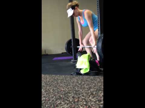 First attempt at rack pull  150