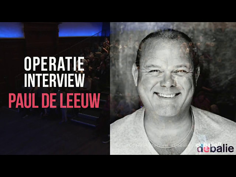 Paul de Leeuw in "De Balie Operatie Interview" - door Hanneke Groenteman