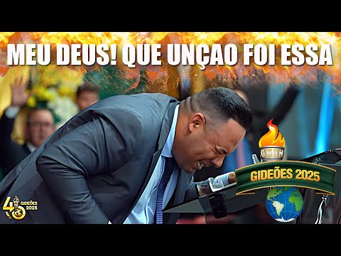 Gideões 2025 – Pr. Jonathas Almeida cantou FAZ MORADA e a unção tomou conta do pavilhão.