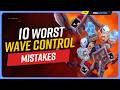 The 10 WORST Wave Control MISTAKES to AVOID in SEASON 14! - League of Legends