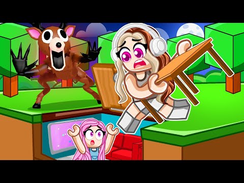 Build your room quickly to survive night school on Roblox.