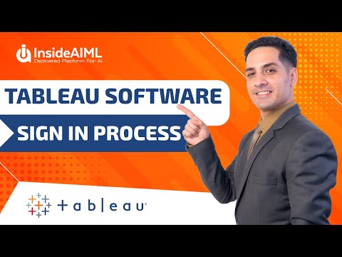 Tableau's Sign In Process | Tableau Software Public Installation and Overview