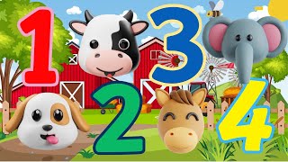 Count from 1 to 10 for Kids | Learn Numbers in English | Fun Counting Video for Children