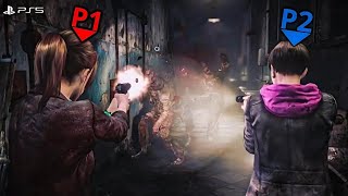 Top 10 Best Local Co-op & Split-screen HORROR Games on PS5